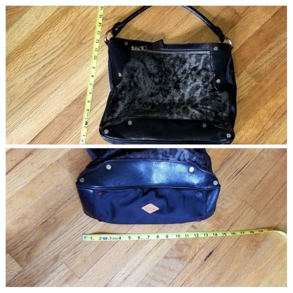 MZ Wallace Black Leopard Print Leather Bag - Picture 6 of 9